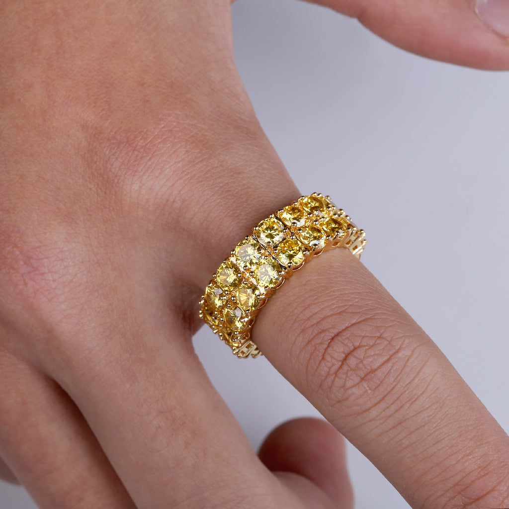 canary eternity ring diamond vvs ifandco custom jeweler shopgld travis scott kylie jenner ring