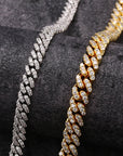 6mm cuban link necklace chain diamond ankle chain hip hop rapper jewelers ifandco cardib megan fashion nova  hip hop jewelry