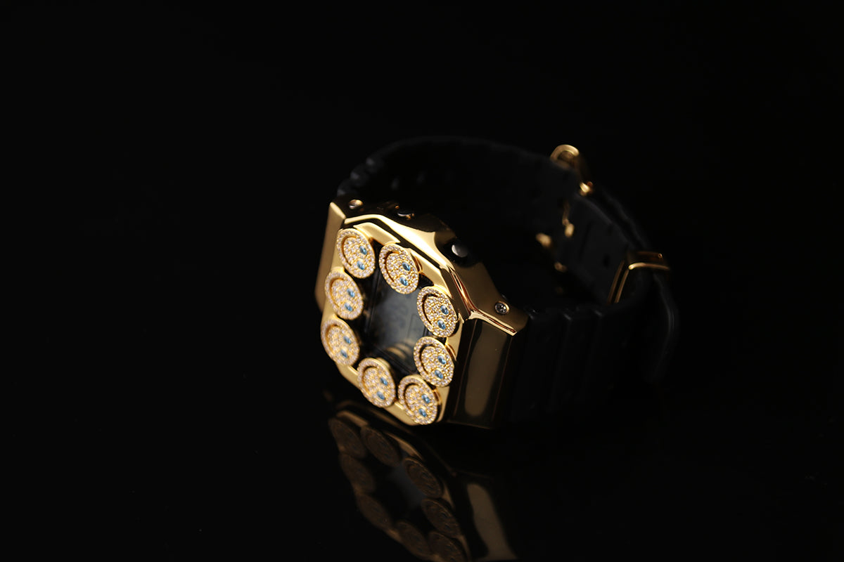 eyefunny gshock 5600 bezel custom case watch diamond farfetch