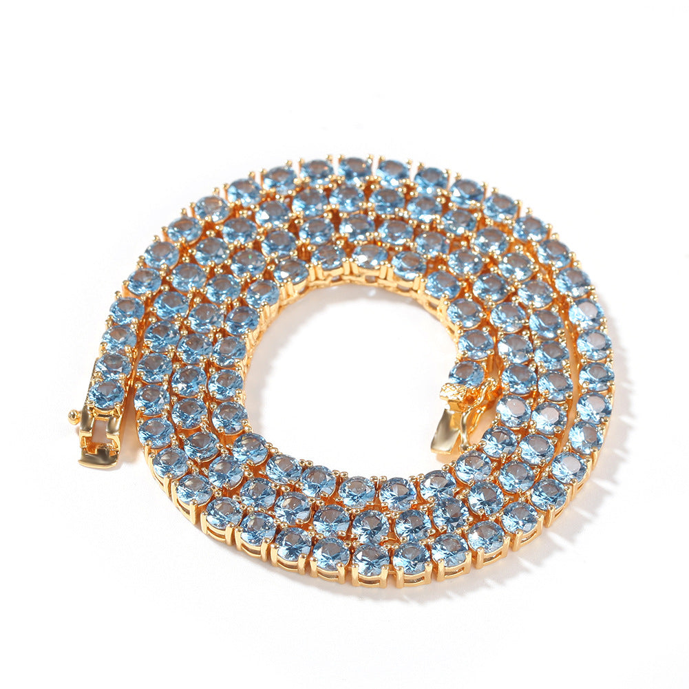 tyler the creator topaz blue tennis links chain buy tyler jewelry ice bling floweboy frank ocean