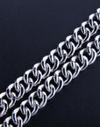 8mm cuban link ben baller ifandco vvs diamond necklace chain shopgld travis scott kylie jenner stormi