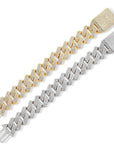 20mm curb cuban link three row highest quality gold diamond vvs ifandco icebox on lil uzi vert playvboi carti