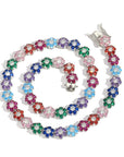 Harry Winston sunflower diamond tennis link frank kandi man blonded instagram flower bracelet diamond rave bracelet daisy ocean Drake Kanye West