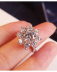 Sunflower by Harry Winston, Large Diamond Ring cheap best price engagement rings wedding