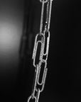 paper clip links jacob & co virgil abloh offwhite alike necklace chain link diamond travis scott silver white gold buy