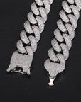 iced encrusted cobra buckle cuban links chain necklace ALYX hero ASAP ROCKY KANYE WEST KID CUDI TRAVIS SCOTT
