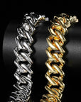 20mm curb cuban link three row highest quality gold diamond vvs ifandco icebox on lil uzi vert playvboi carti