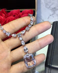 Beyoncé's Tiffany & Co diamond necklace is worth $30 million harpersbazaar.com tiffany yellow diamond necklace beyonce' from The 128-carat yellow diamond was worn by Hepburn during the Breakfast At Tiffany's press tour in 1961, and was seen again on Lady Gaga