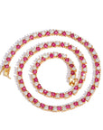 Harry Winston heart gemstone diamond tennis link rainbow multicolored frank ocean kandi man blonded instagram flower bracelet diamond rave bracelet daisy Homer Drake Kanye West