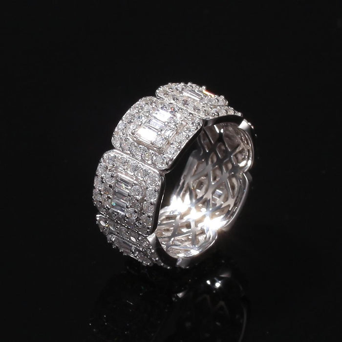 travis kylie halo engagement ring fully iced eternity white gold yellow diamond shopgld