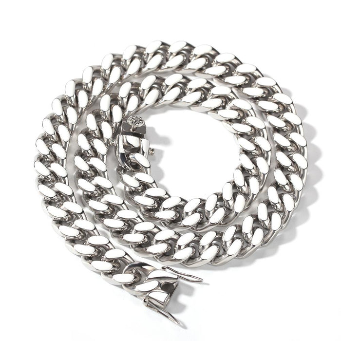 louis vuitton virgil off white inspired alike enamel cuban link necklace chain
