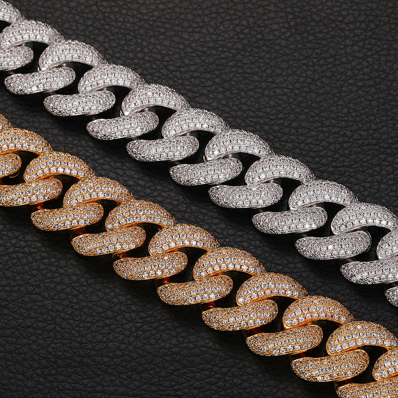 iced encrusted cobra buckle cuban links chain necklace ALYX hero ASAP ROCKY KANYE WEST KID CUDI TRAVIS SCOTT