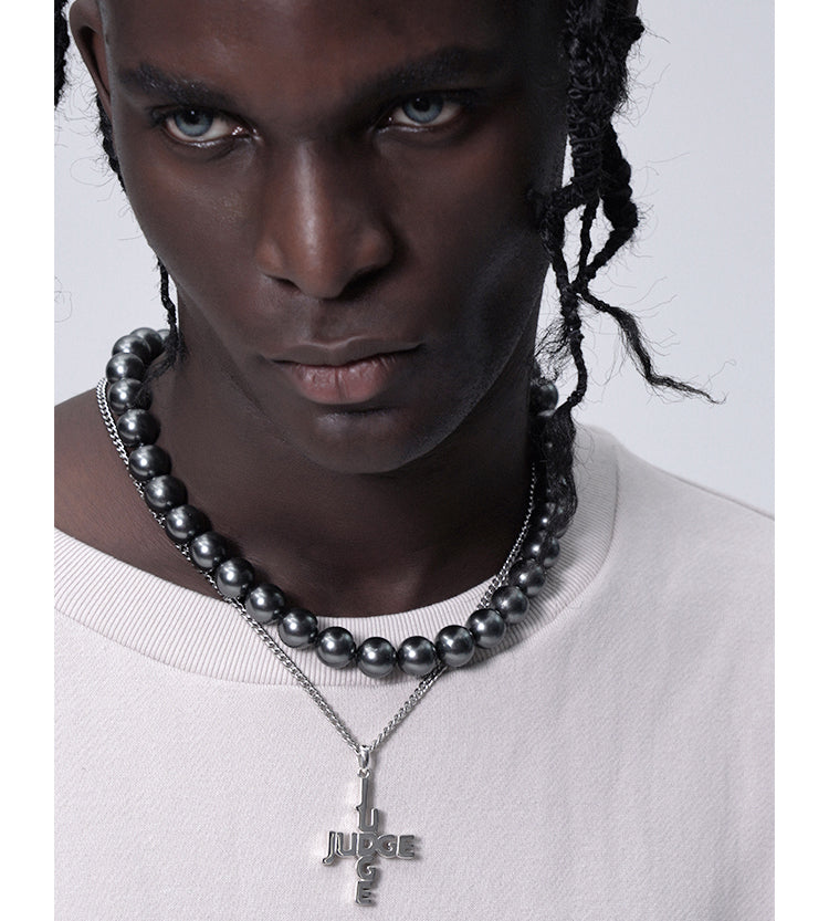 asap rocky vlone pearl necklace chain ian connor jewelry links chain