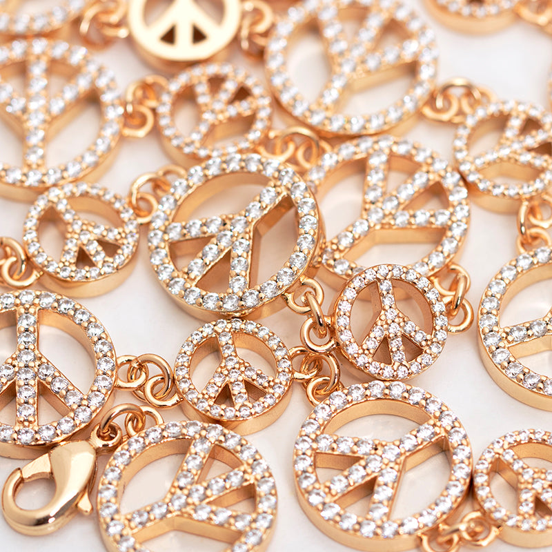 EYEFUNNY アイファニー Diamond safetypin bracelet necklace diamond poggy jbalvin kim jones clot poon