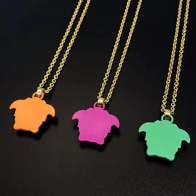 Versace Women's Pink Medusa Pendant Necklace - Lyst Medusa Pendant Necklace Buy Versace Women's Pink Medusa Pendant Necklace. Similar products also available. SALE now on!