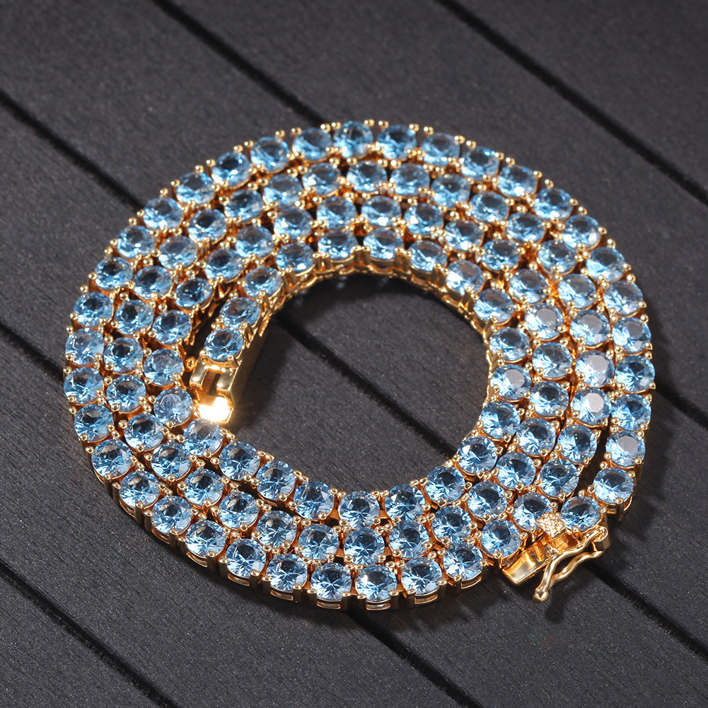tyler the creator topaz blue tennis links chain buy tyler jewelry ice bling floweboy frank ocean