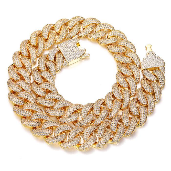 iced encrusted cobra buckle cuban links chain necklace ALYX hero ASAP ROCKY KANYE WEST KID CUDI TRAVIS SCOTT