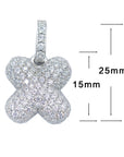 custom alphabet letter bubble nano greg yuna diamond silver white gold celebrity jewelers ifandco