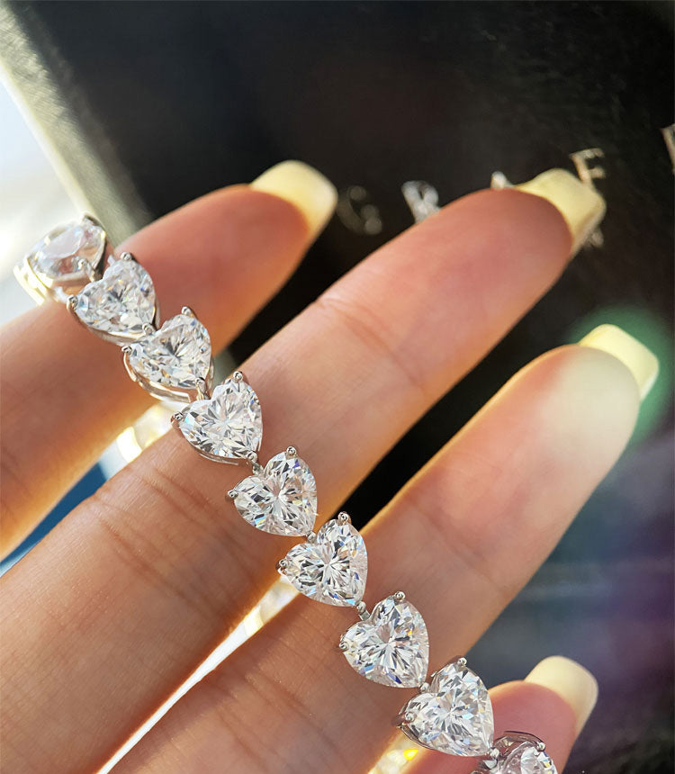 Graff heart-shape diamond Bracelet vvs ifandco luxury kylie jenner