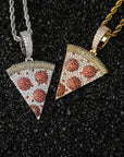 icebox pizza ifandco penant necklace chin cuban links tennis links diamond buy cheap