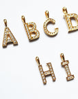 eyefunny アイファニー custom letter diamond alphabet necklace chain