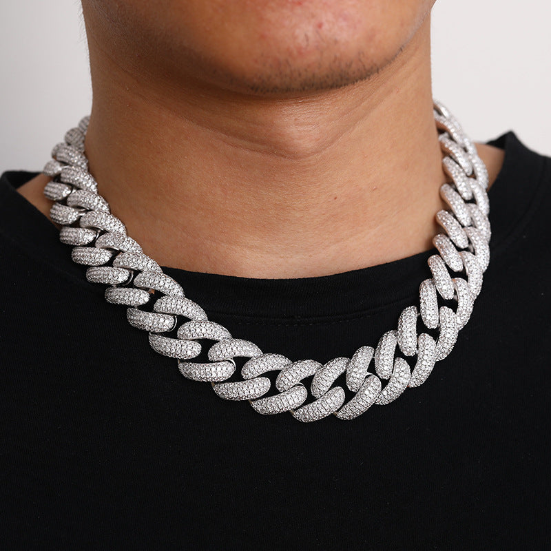 iced encrusted cobra buckle cuban links chain necklace ALYX hero ASAP ROCKY KANYE WEST KID CUDI TRAVIS SCOTT