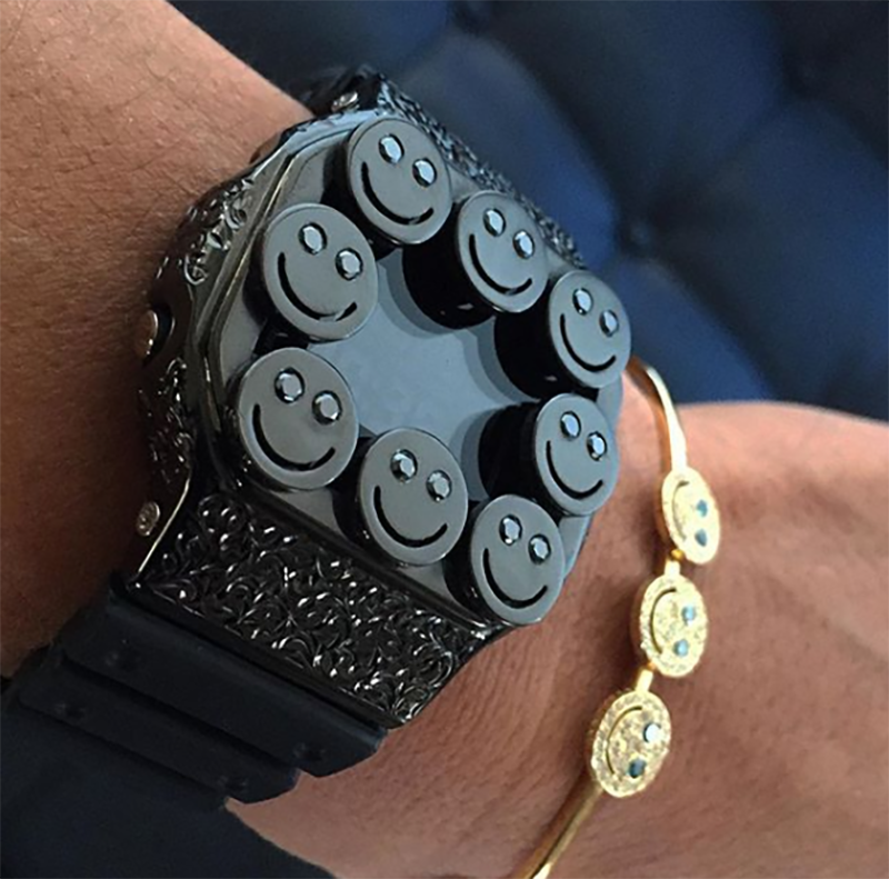 eyefunny gshock 5600 bezel custom case watch diamond farfetch