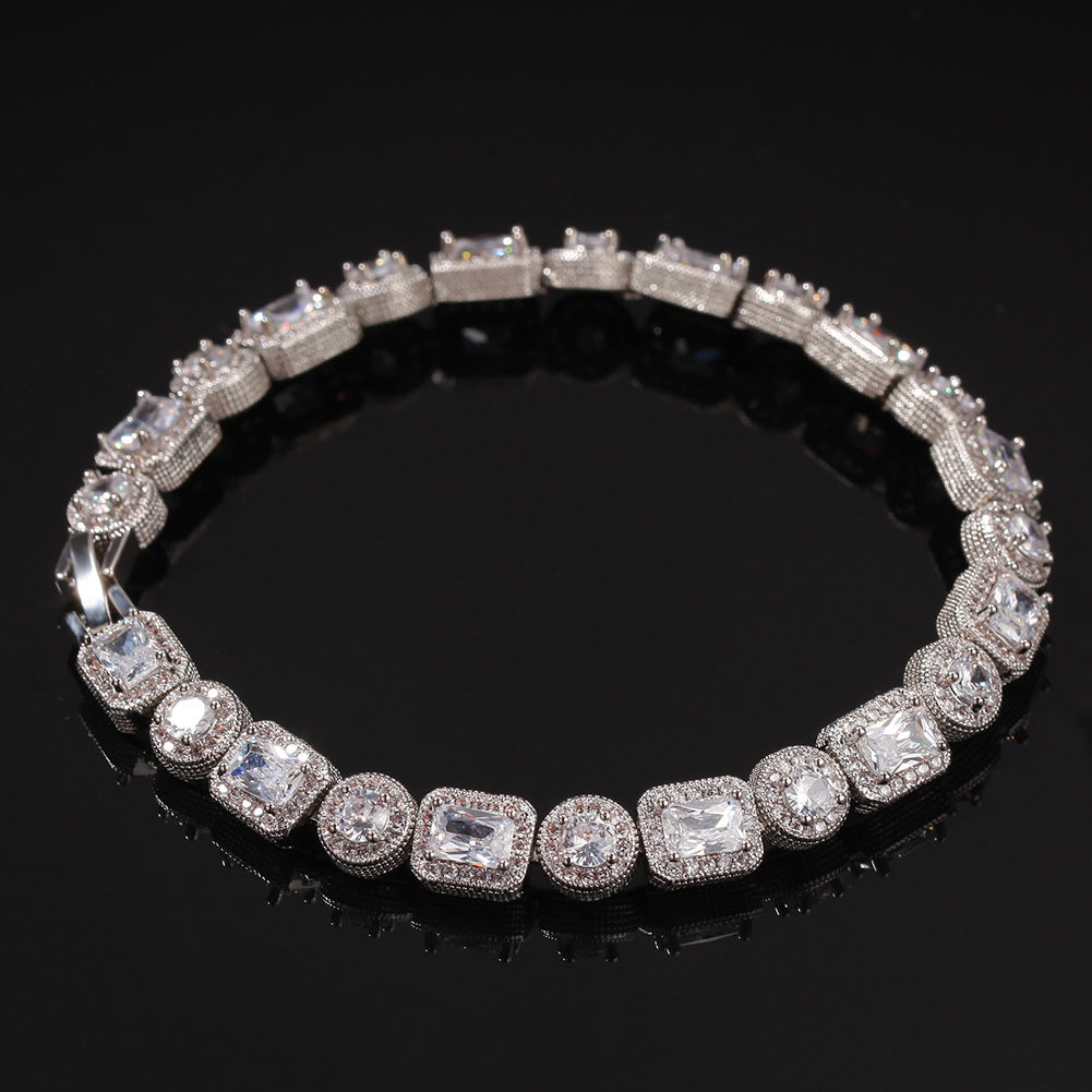 travis scott canary halo one row solitaire tennis link bracelet out with kylie jenner