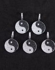 tai chi pendant necklace chain diamond ifandco nano eyefunny