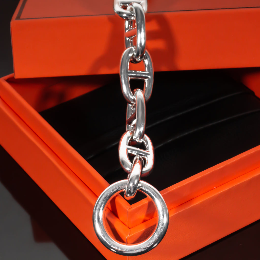 HERMES Chaine d'Ancre bracelet, very large model [ Chaine dAncre ][ 2021-22FW ][ HERMES x Accessories ][ HERMES x Watches & Jewelry ][ HERMES x Bracelets ]