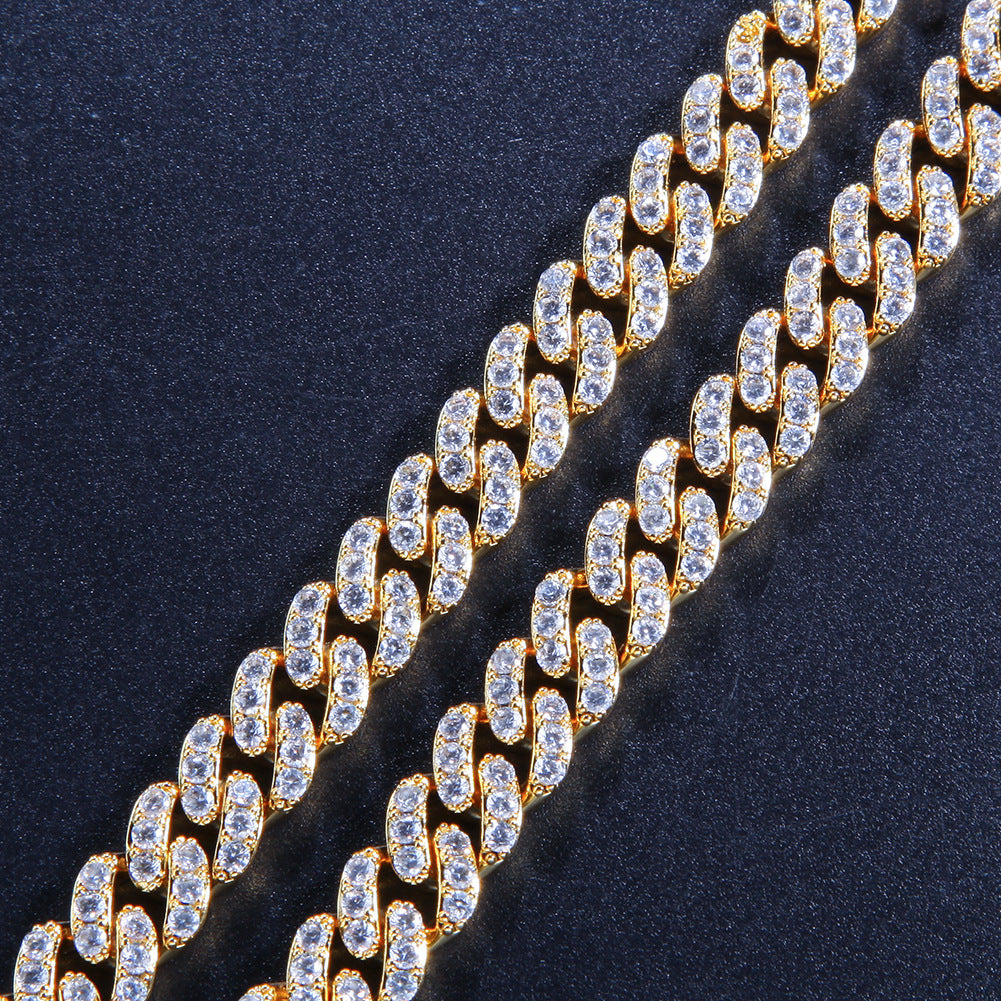 8mm cuban link ben baller ifandco vvs diamond necklace chain shopgld travis scott kylie jenner stormi