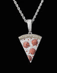 icebox pizza ifandco penant necklace chin cuban links tennis links diamond buy cheap