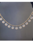 eyefunny custom letter diamond alphabet necklace chain 