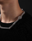 fully iced diamond Hero necklace choker 1017 ALYX 9SM asap rocky kanye west 