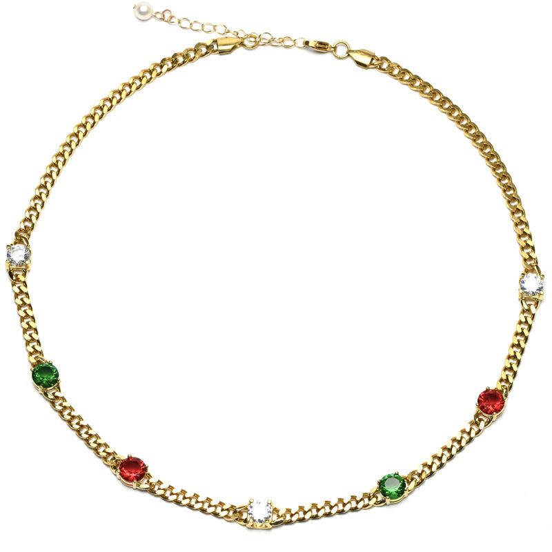 Infinity stone cuban link necklace chain Pharrell jacob &amp; co diamonds necklace grill gemstone rare