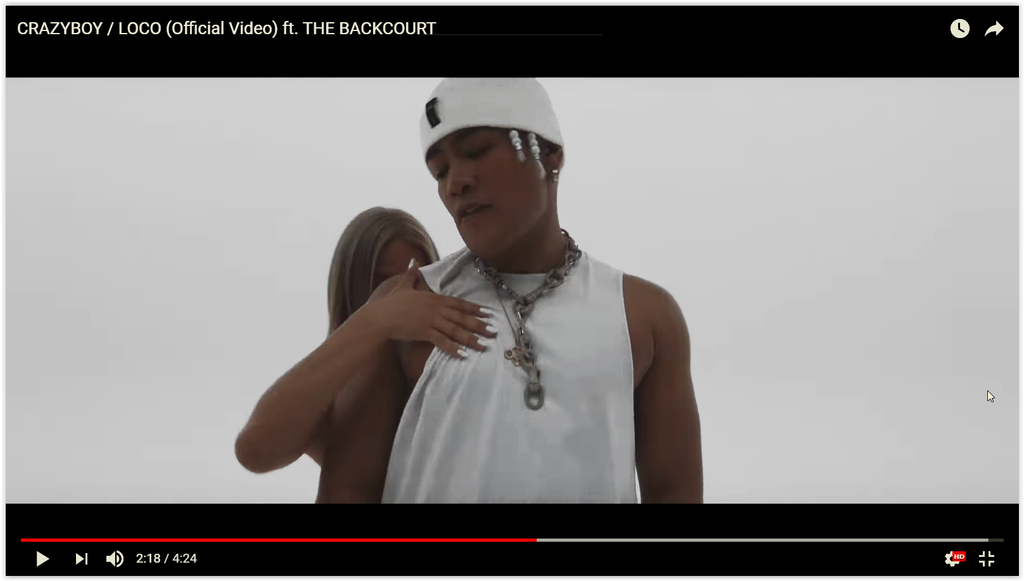 CRAZYBOY / LOCO (Official Video) ft. THE BACKCOURT