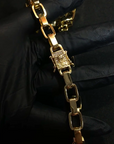 Hermes link bracelet chain 8mm plain