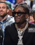 Lil Uzi Vert Cops Iced Out Luv Is Rage 2 Chain diamond necklace chain
