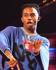 playboi carti playboy bunny upside down pendant necklace chain as seen on blac chyna dating snapchat