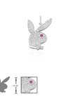 playboi carti playboy bunny upside down pendant necklace chain as seen on blac chyna dating snapchat