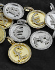 micro bitcoin currency sign ifadnco pendant necklace affordable jewerly