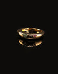 hamburger ring as seen on Nigo in multicolored vvs diamond ifandco 