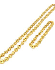 plain solid gucci link 8mm necklace chain bracelet white gold yellow gold affordable hip hop jewelry shopgld