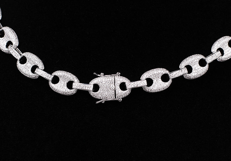 gucci link chain 12mm diamond necklace bracelet affordable jewelry lifetime guarantee shopgld