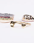 hamburger ring as seen on Nigo in multicolored vvs diamond ifandco 