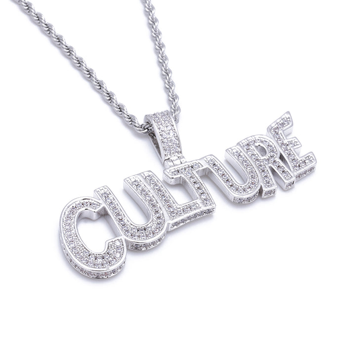 Migo yung rich nation culture YRN pendant necklace chain vvs diamond offset quavo takeoff ifandco custom jewelry