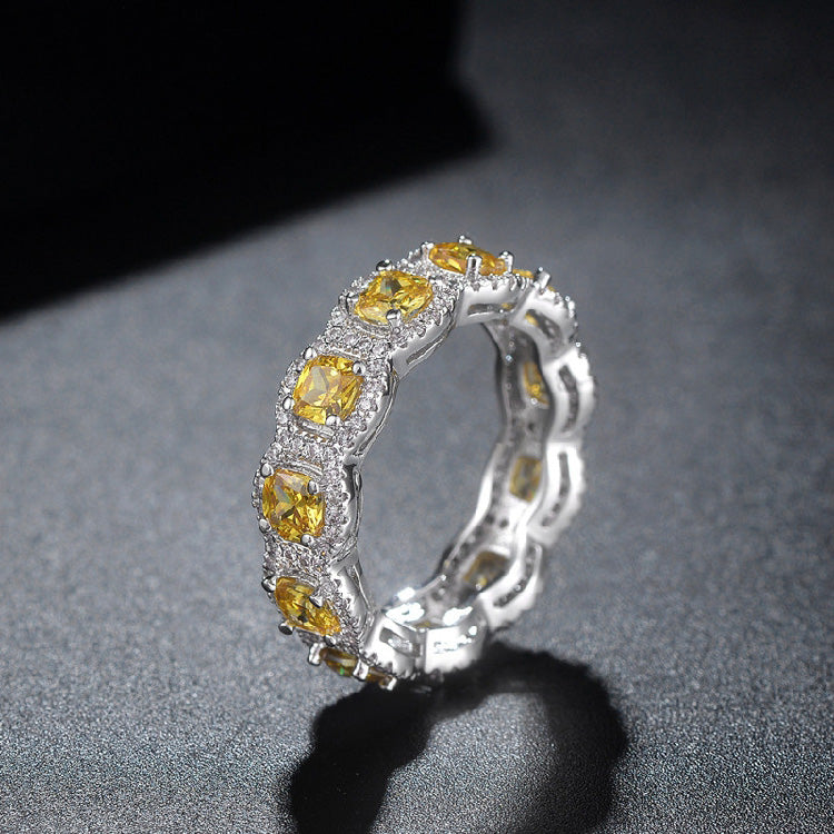 Kylie Jenner Travis Scott GQ quiz eternity ring kylie ring diamond travis scott ring jewelry