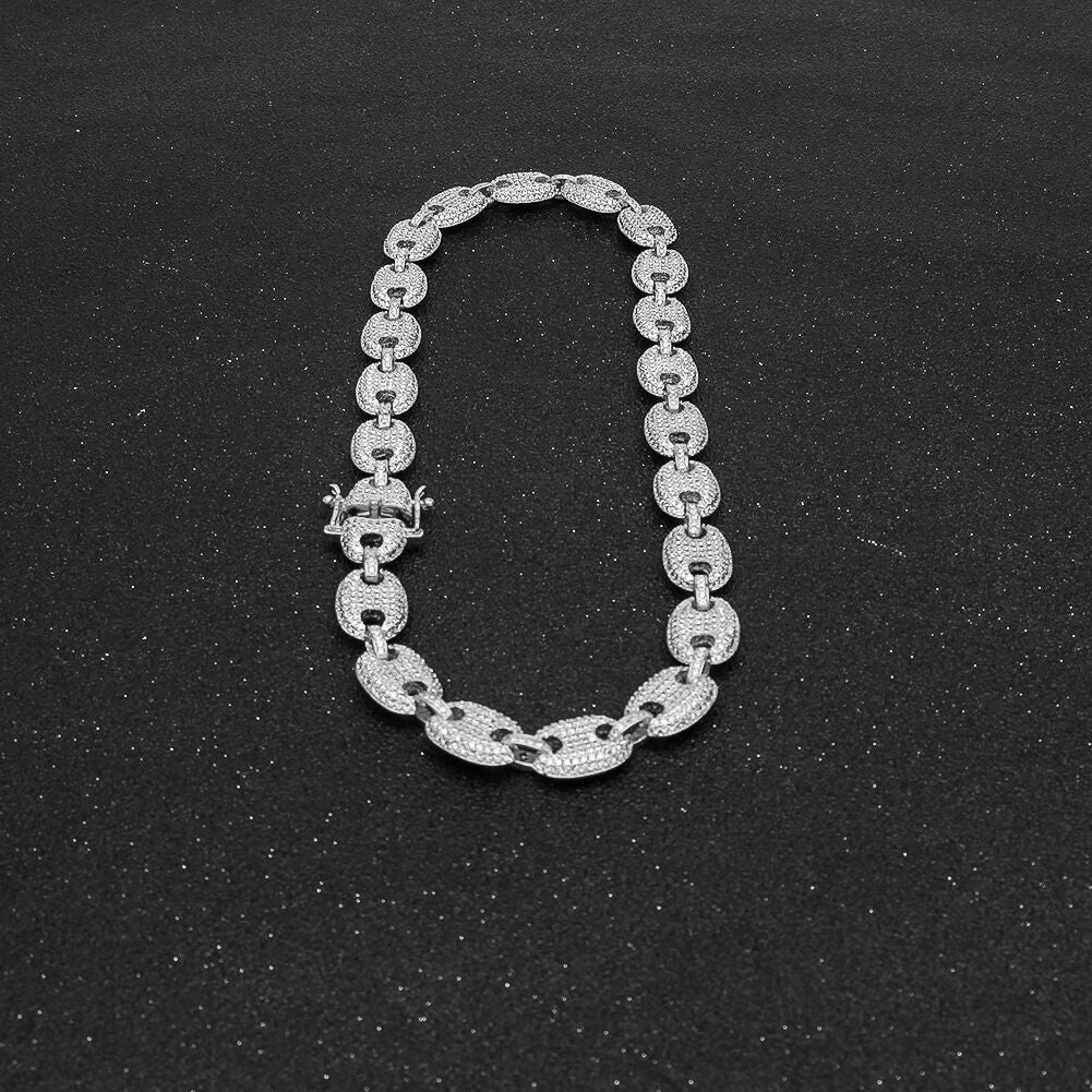 gucci link chain 13mm diamond necklace bracelet affordable jewelry lifetime guarantee shopgld