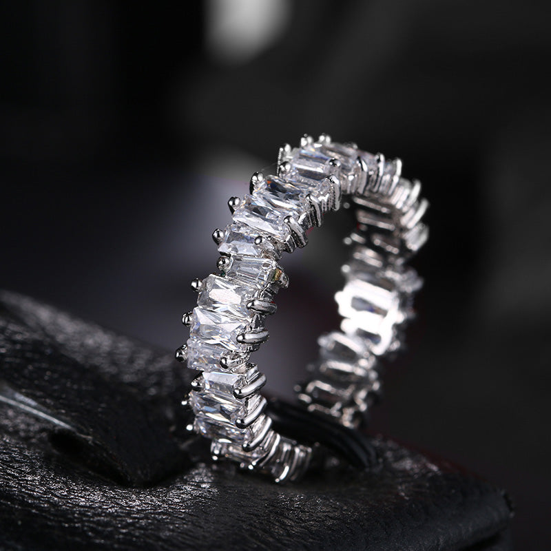 Diamond Baguette Ring MEN RING jewelry affordable hip hop travis scott