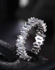 Diamond Baguette Ring MEN RING jewelry affordable hip hop travis scott